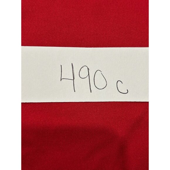 NO SIZE TAG Peter Nygard Womens Red Round Neck Sleeveless Nylon Spandex Top SZ - Picture 7 of 7